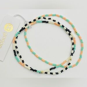 NEW Gorjana Palm Desert Gigi Bracelet Set